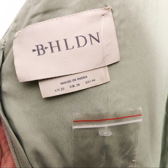 BHLDN Anthropologie Avery Beaded Tulle Gown Dress - Picture 8 of 9